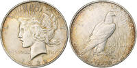 Vereinigte Staaten 1 Dollar Peace, Philadelphia, Silber, SS, KM:150 -