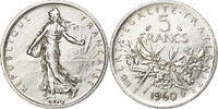 Frankreich 5 Francs Semeuse, Paris, Silber, VZ, Gadoury:770, KM:926 -