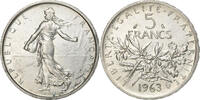 Frankreich 5 Francs Semeuse, Paris, Silber, VZ+, Gadoury:770, KM:926 -