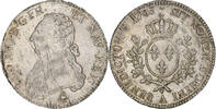 Frankreich Ecu aux branches d'olivier Louis XVI, Paris, Silber, SS -