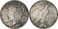 Vereinigte Staaten 1 Dollar Peace, San Francisco, Silber, S+, KM:150 -
