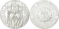 Frankreich 100 Francs Charlemagne, Silber, VZ, Gadoury:905, KM:982 -