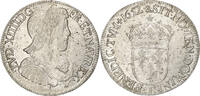 Frankreich 1/2 Écu à la mèche longue Louis XIV, Bayonne, Silber, SS -