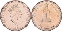 Kanada Dollar Elizabeth II, Royal Canadian Mint, Aureate-Bronze Plated -