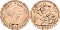 Großbritannien Sovereign Elizabeth II, Gold, SS+, KM:908 -