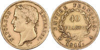 Frankreich 40 Francs Napoleon I, Paris, Gold, SS, Gadoury:1084, KM:696.1 -