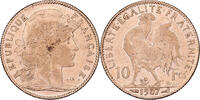 Frankreich 10 Francs Marianne, Paris, Gold, S+, Gadoury:1017, KM:846 -