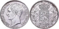 Belgien 5 Francs, 5 Frank Leopold I, Brussels, Silber, SS, KM:17 -