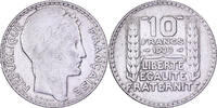 Frankreich 10 Francs Turin, Paris, Silber, SS, Gadoury:801, KM:878 -