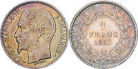 Frankreich Franc 1852 A Louis-Napoléon Bonaparte, Paris, Silber, SS+
