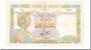 Frankreich 500 Francs La Paix, 1940-09-26, S+, Fayette:32.6, KM:95a -