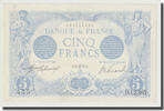 Frankreich 5 Francs Bleu, D.12361, UNZ- -