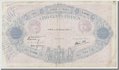 Frankreich 500 Francs Bleu et Rose, 1939-10-26, SS, Fayette:31.45 -