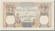 Frankreich 1000 Francs Minerve et Hercule, 1931-03-05, SS, Fayette:37.6 -