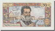 Frankreich 50 Nouveaux Francs Henri IV, 1959-09-03, UNZ-, Fayette:58.3 -