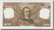 Frankreich 100 Francs Corneille, 1970-01-08, UNZ, Fayette:65.29, KM:149c -