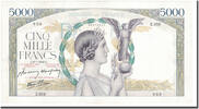 Frankreich 5000 Francs Victoire, 1942-07-09, VZ, Fayette:46.38, KM:97c -