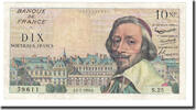 Frankreich 10 Nouveaux Francs Richelieu, 1959-07-02, VZ, Fayette:57.2 -