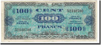 Frankreich 100 Francs Flag/France, SS, Fayette:VF20.1, KM:118a -