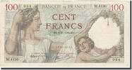 Frankreich 100 Francs 1939-11-09, S+, Fayette:26.14, KM:94 -