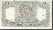 Frankreich 1000 Francs Minerve et Hercule, 1948-08-26, S+ -