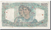 Frankreich 1000 Francs Minerve et Hercule, 1949-04-07, S+ -