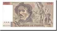 Frankreich 100 Francs Delacroix, UNZ-, Fayette:69 ter 2c), KM:154h -