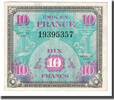 Frankreich 10 Francs Flag/France, VZ+, Fayette:VF18.01, KM:116a -