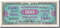 Frankreich 50 Francs Flag/France, SS, Fayette:24.4, KM:122a -
