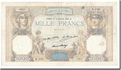 Frankreich 1000 Francs Cérès et Mercure, 1931-10-15, S+, Fayette:37.6 -