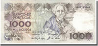 Portugal 1000 Escudos Geldschein, 1994-03-03, KM:181k, SS+ -