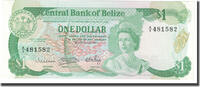 Belize 1 Dollar Geldschein, 1983-07-01, KM:43, UNZ -