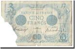 Frankreich 5 Francs Bleu, 14-04-10, GE, Fayette:2.21, KM:70 -
