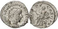 Antoninianus Münze, Gordian III, SS, Billon, Cohen:261 -