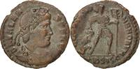 Nummus Valens, Siscia, Kupfer, SS+, Cohen:11 -
