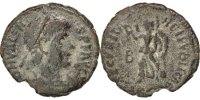 Nummus Valens, Siscia, Kupfer, S+, Cohen:47 -