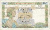 Frankreich 500 Francs La Paix, 1941-05-21, S+, Fayette:32.17, KM:95b -