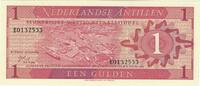 Netherlands Antilles 1 Gulden Geldschein, 1970-09-08, KM:20a, UNZ -