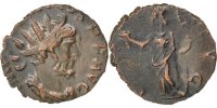 Antoninianus Münze, Tetricus I, SS+, Billon, Cohen:95 -