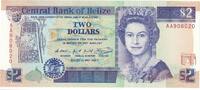 Belize 2 Dollars Geldschein, 1990-05-01, KM:52a, UNZ -