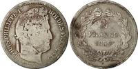 Frankreich 2 Francs Münze, Louis-Philippe, Lille, S, Silber, KM:743.13 -