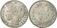 Frankreich 5 Francs Münze, Cérès, Paris, S+, Silber, KM:818.1 -
