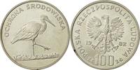 Polen 100 Zlotych 1982 MW Münze, Warsaw, STGL, Silber, KM:141