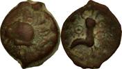 Bronze Æ Münze, Suessiones, Bronze, S+, Bronze, Latour:7739 -