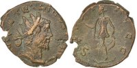 Antoninianus Münze, Tetricus I, SS+, Billon, Cohen:95 -