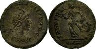 Nummus Münze, Theodosius I, S, Kupfer -