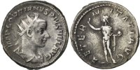 Antoninianus Münze, Gordian III, VZ, Billon, Cohen:41 -