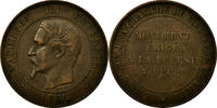 Frankreich 10 Centimes Münze, Lille, SS, Bronze, KM:M25, Gadoury:251 -