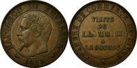 Frankreich betaalpenning 1853 Token, Chamber of Commerce, Visite de Napoléon III à Lille VZ