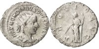 Antoninianus Münze, Gordian III, SS+, Billon, Cohen:298 -